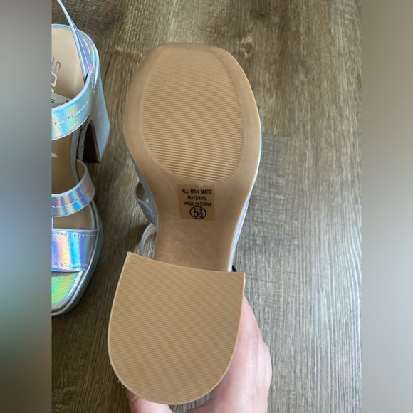 Soda Holographic Heels - Picture 2 of 5